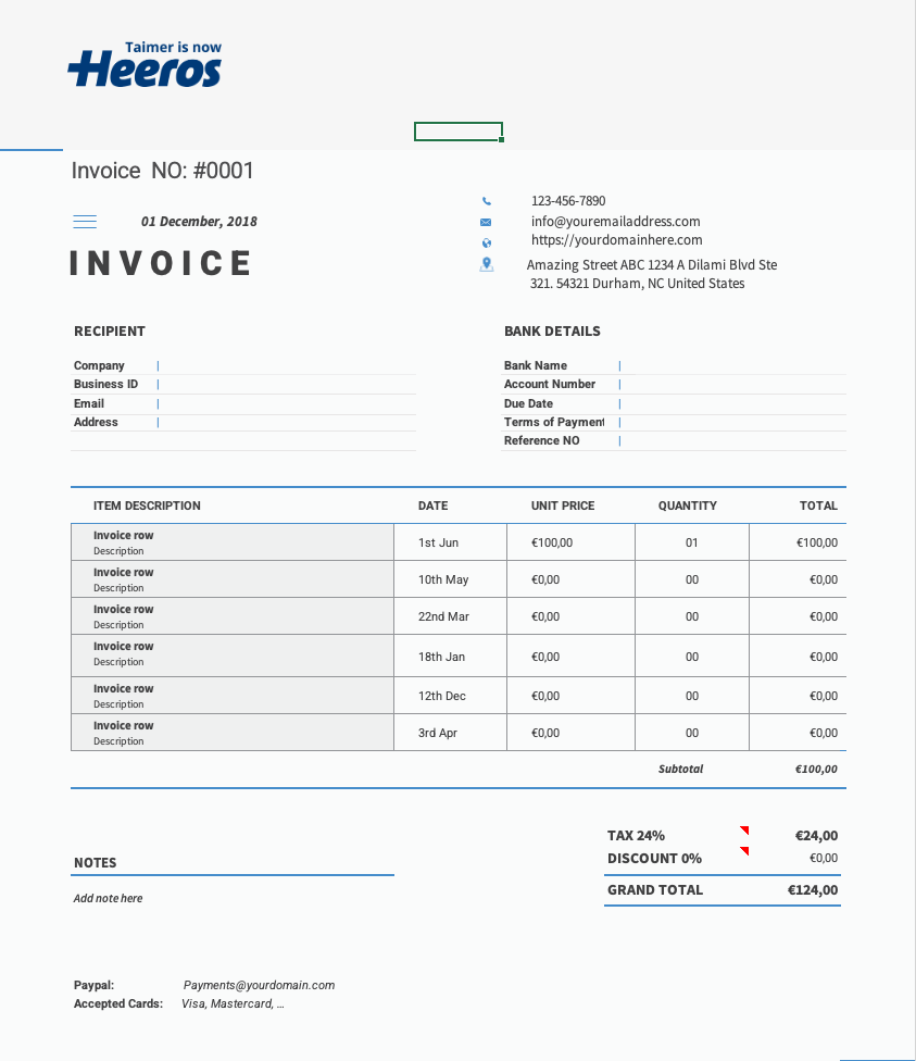 free invoice software download for small business